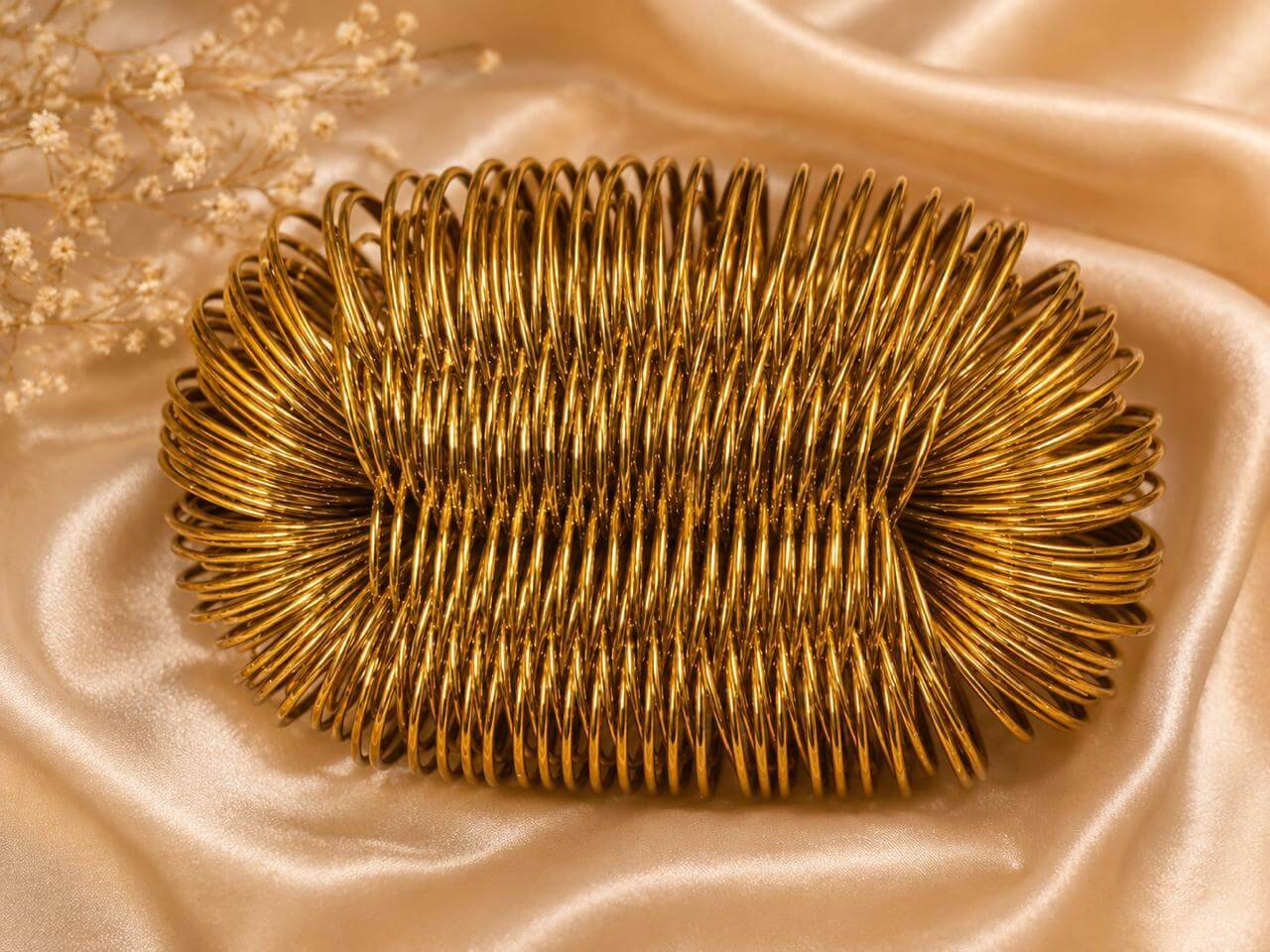 Golden Glass Bangles
